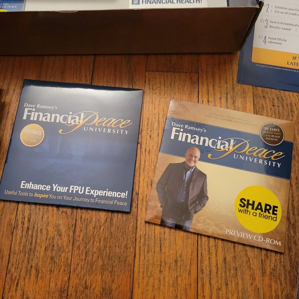 Dave Ramsey Financial Peace University Kit The Legacy Journey FPU Bundle Gift